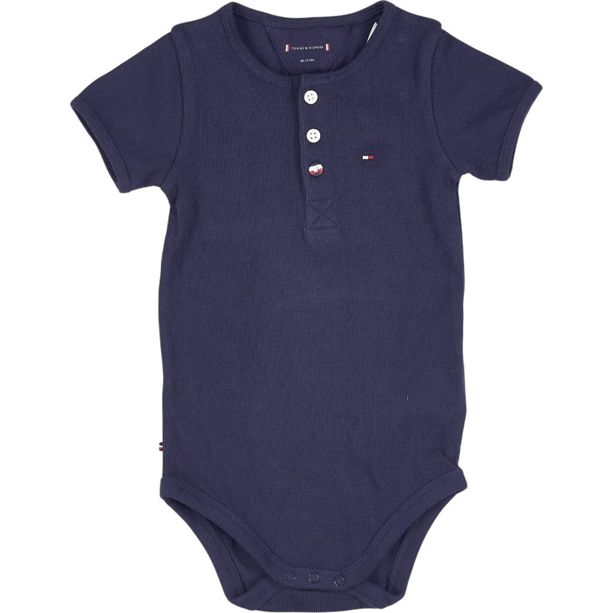 Tommy Hilfiger Navy Baby Rib Body