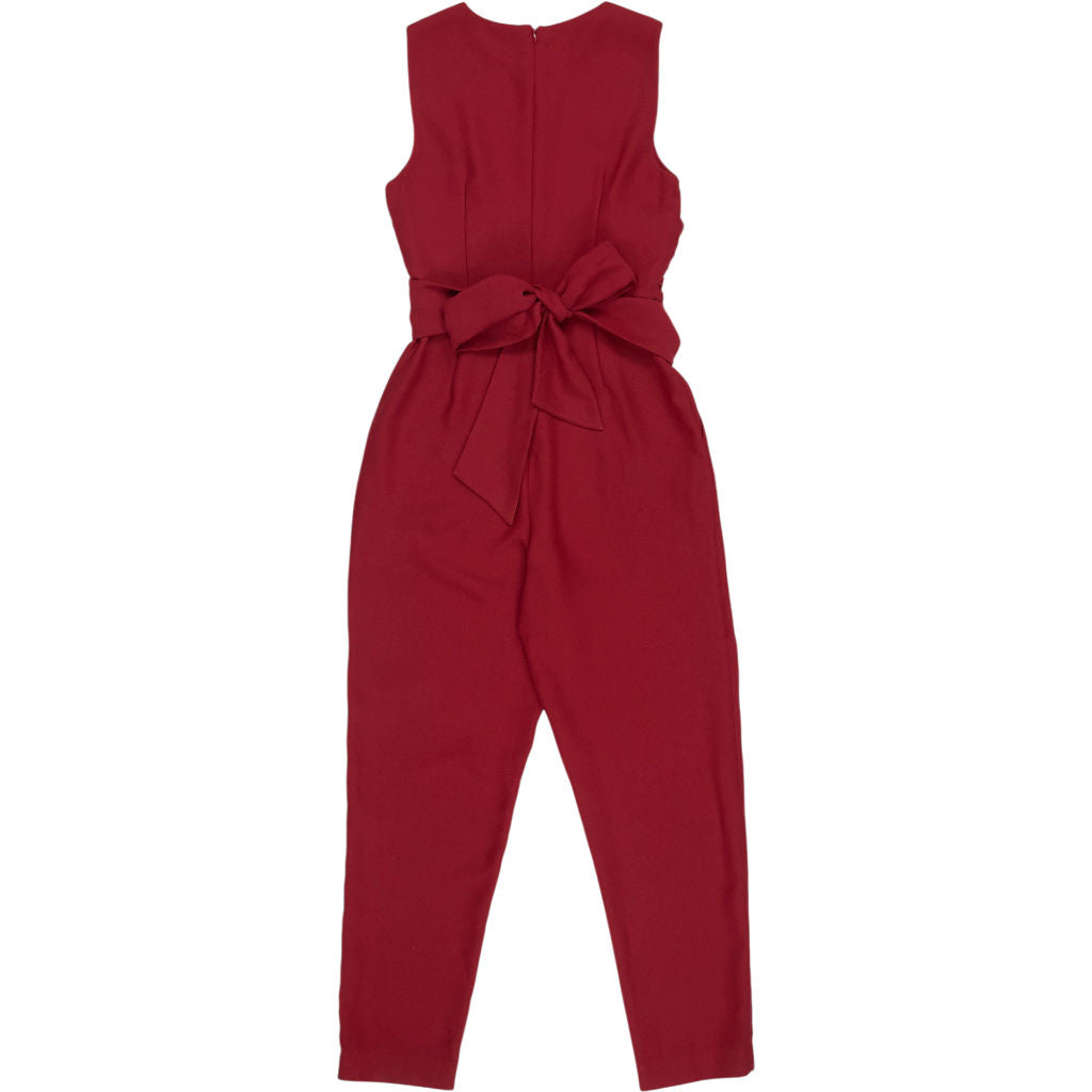 Hobbs Red Sleeveless Jumpsuit