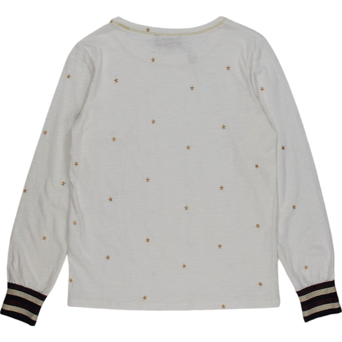 WYSE Cream Star Print Jumper