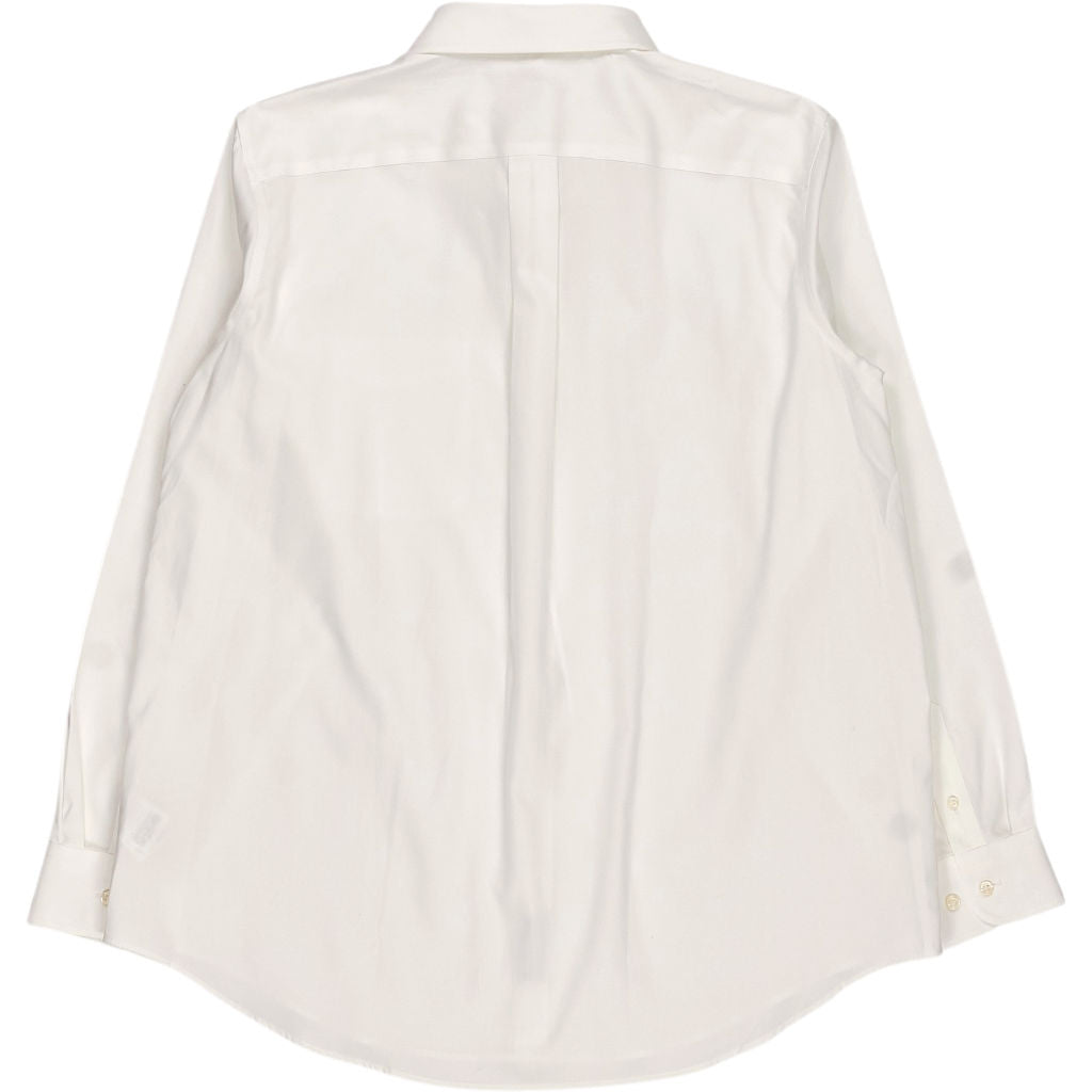 Lands' End White No Iron Oxford Shirt