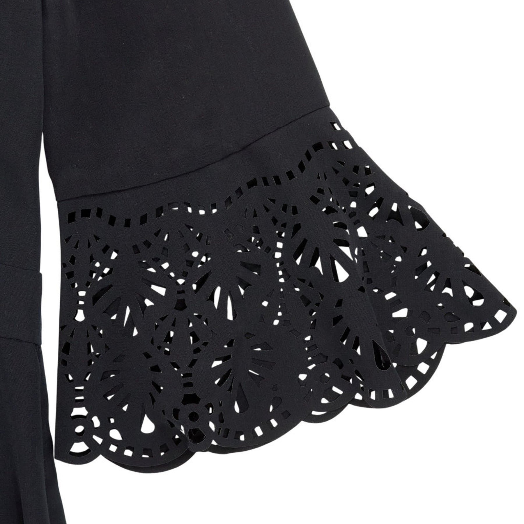 Somerset Black Lace Trim Dress