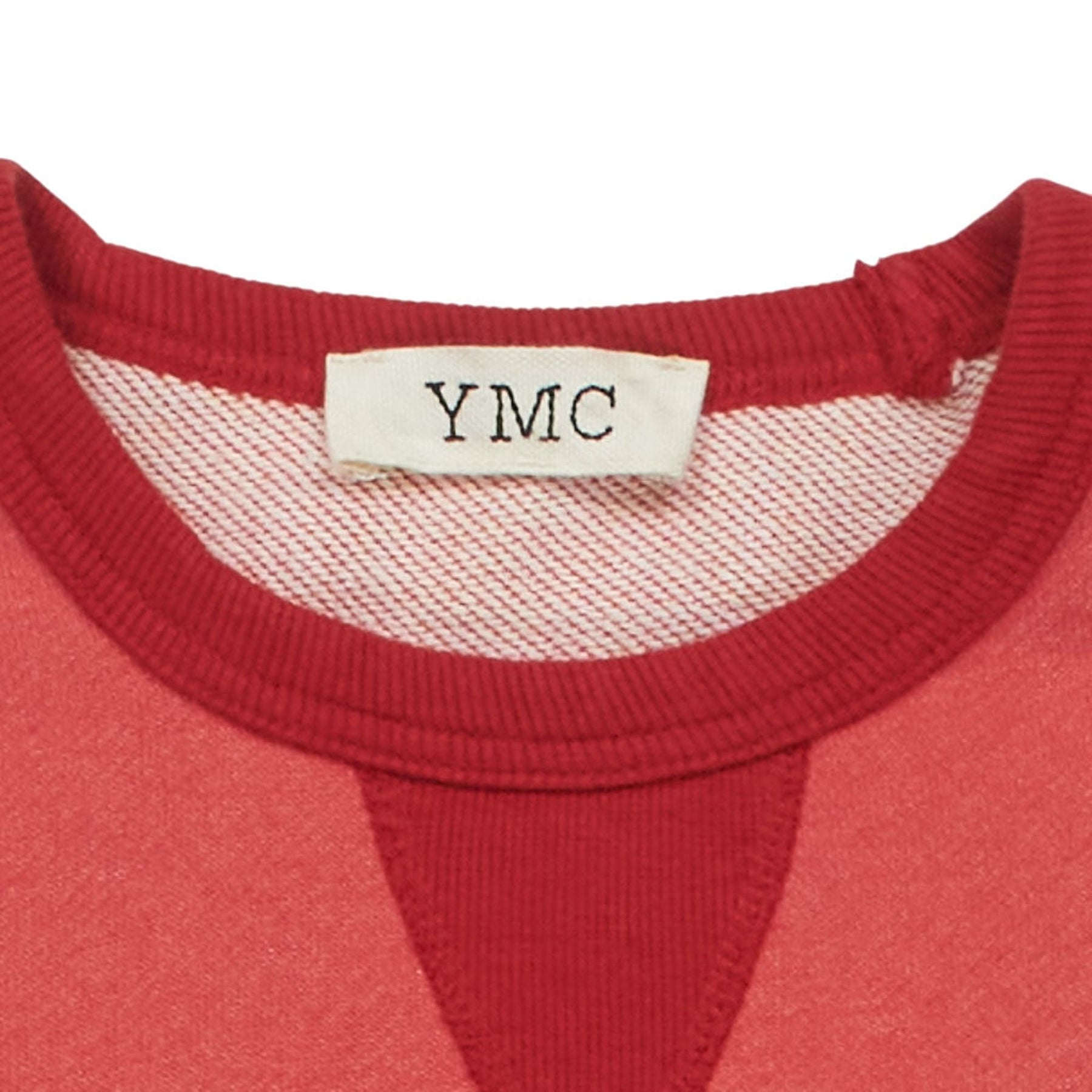YMC Red Crew Neck Sweatshirt