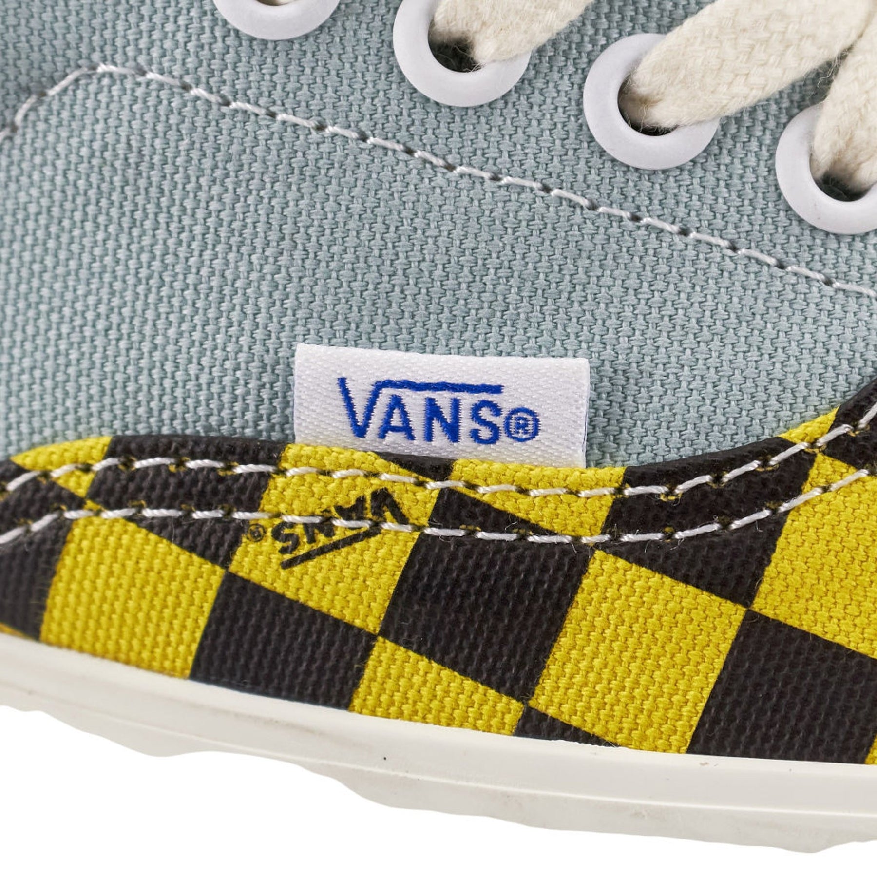 Vans Yellow Checkerboard LX Era Trainers US 9