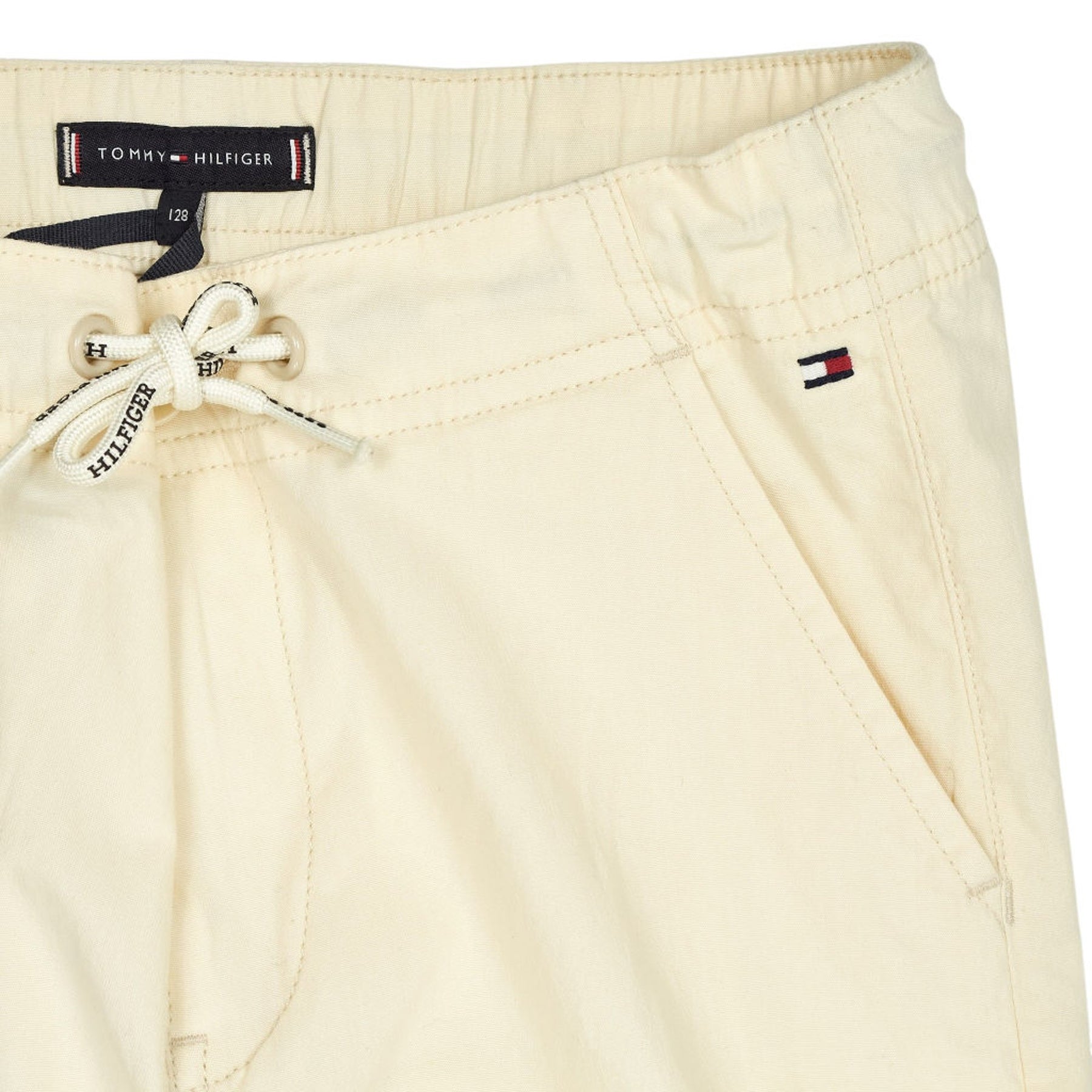 Tommy Hilfiger Cream Wide Leg Pants