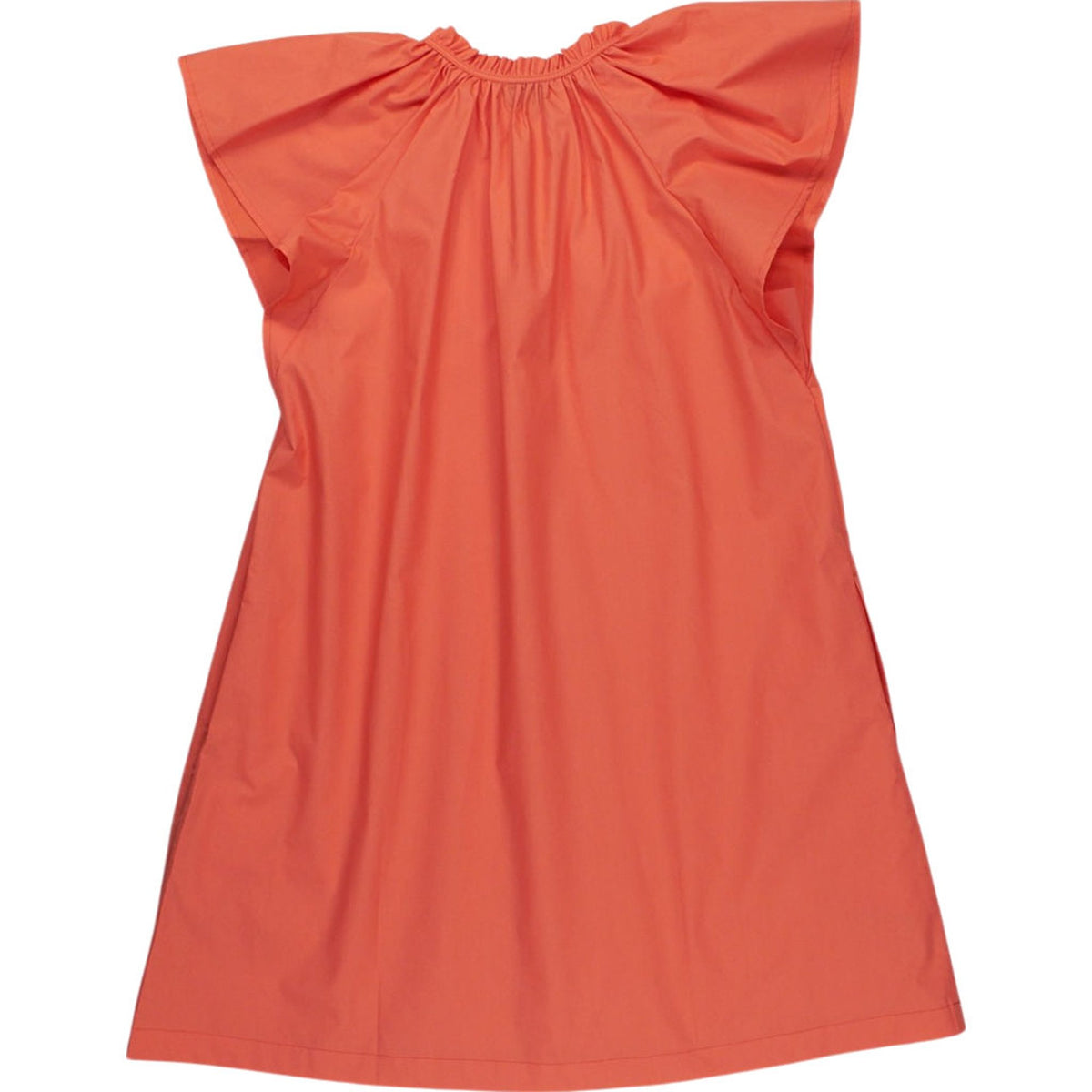 GAP Orange Tie Neck Dress