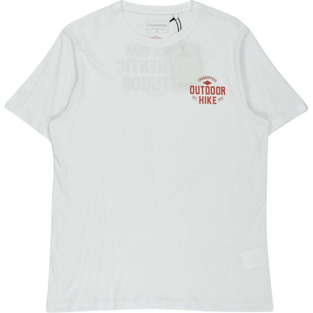 Craghoppers White Outdoor Hike T-Shirt