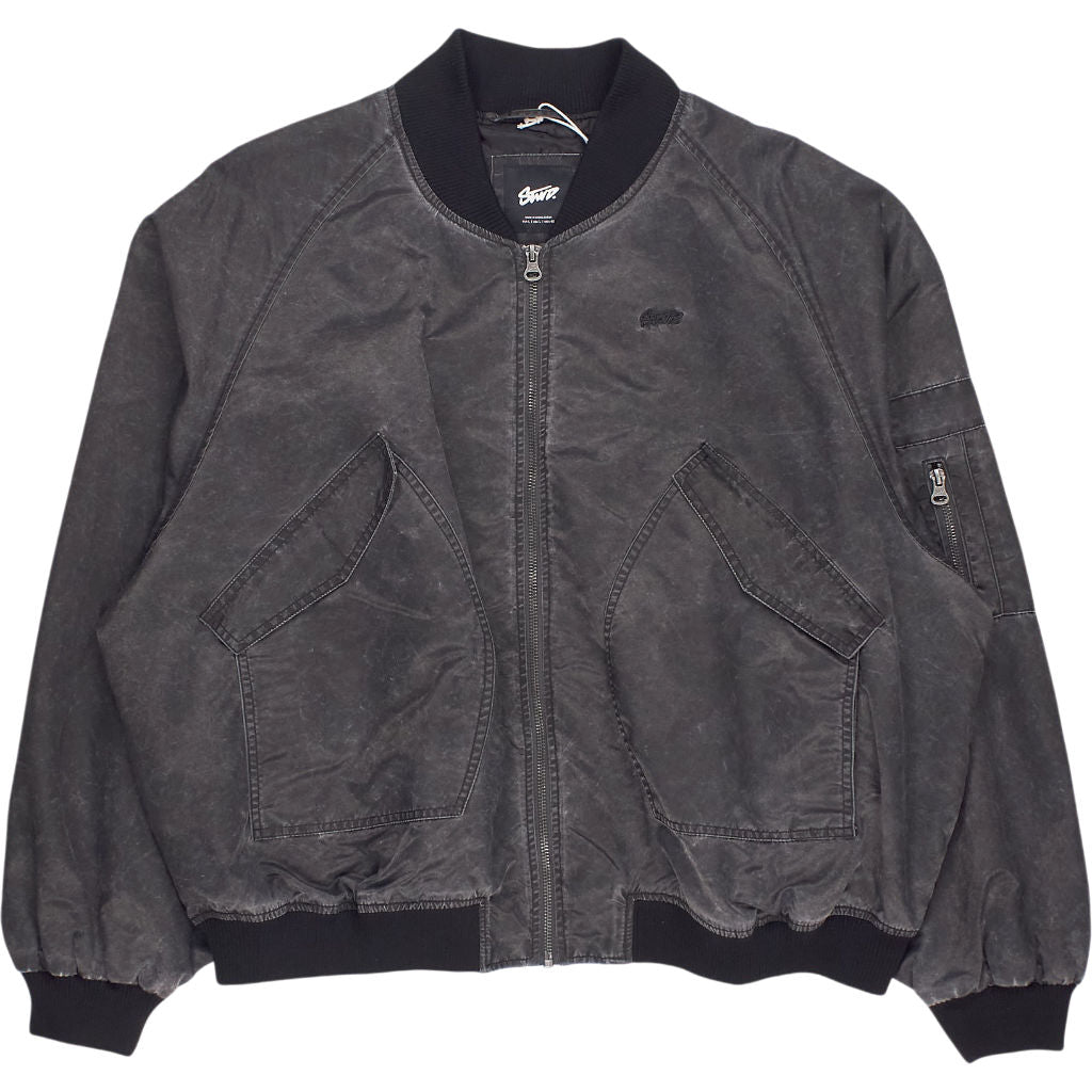 Pull & Bear Black Bomber Jacket