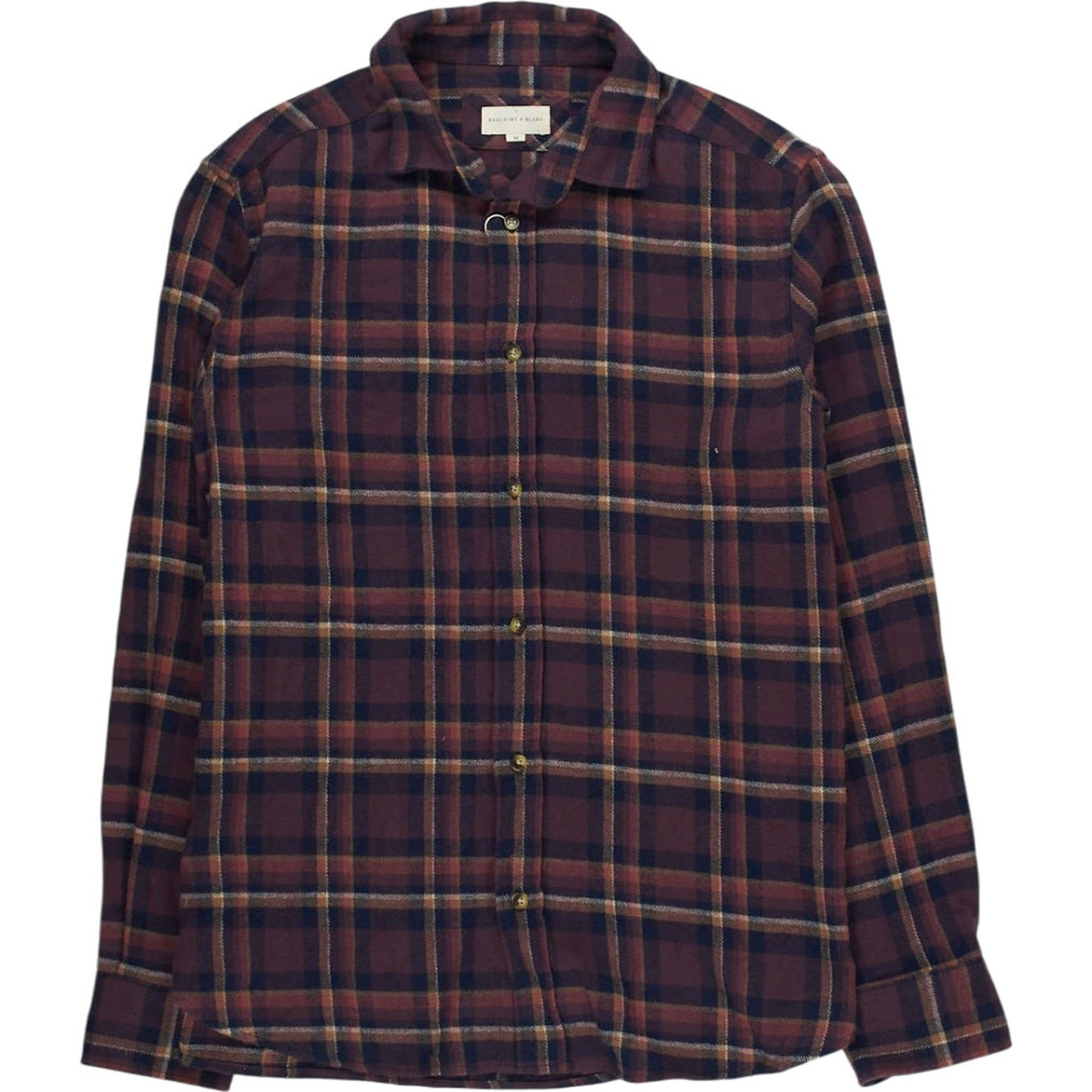 Beaufort & Blake Maroon Check Shirt