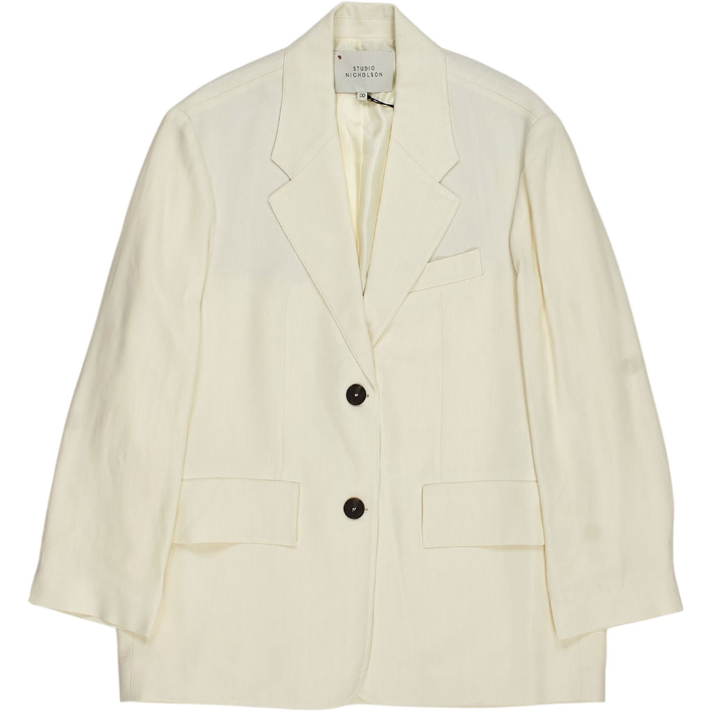 Studio Nicholson Parchment Phelps Tailored Jacket