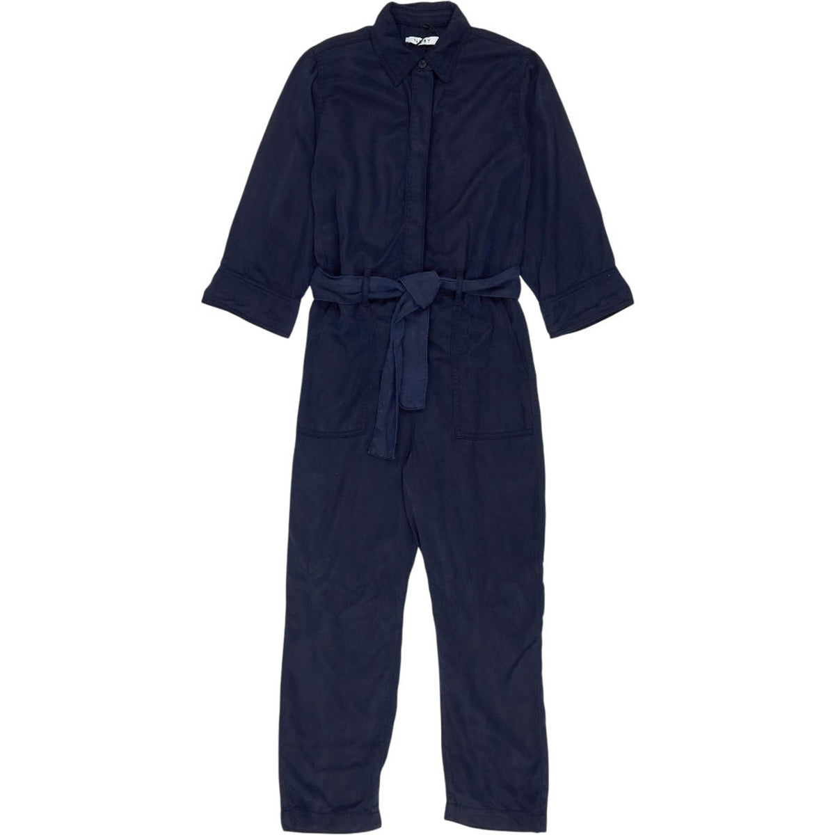 NRBY Blue Tencel Jumpsuit