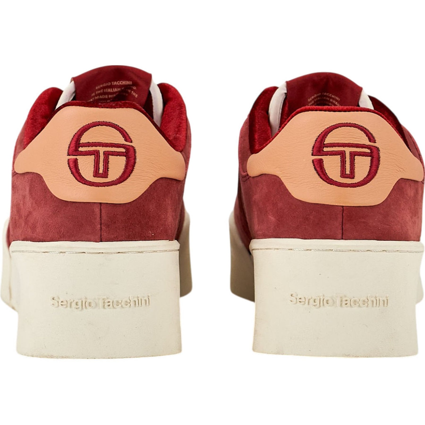 Sergio Tacchini Red Suede Trainers