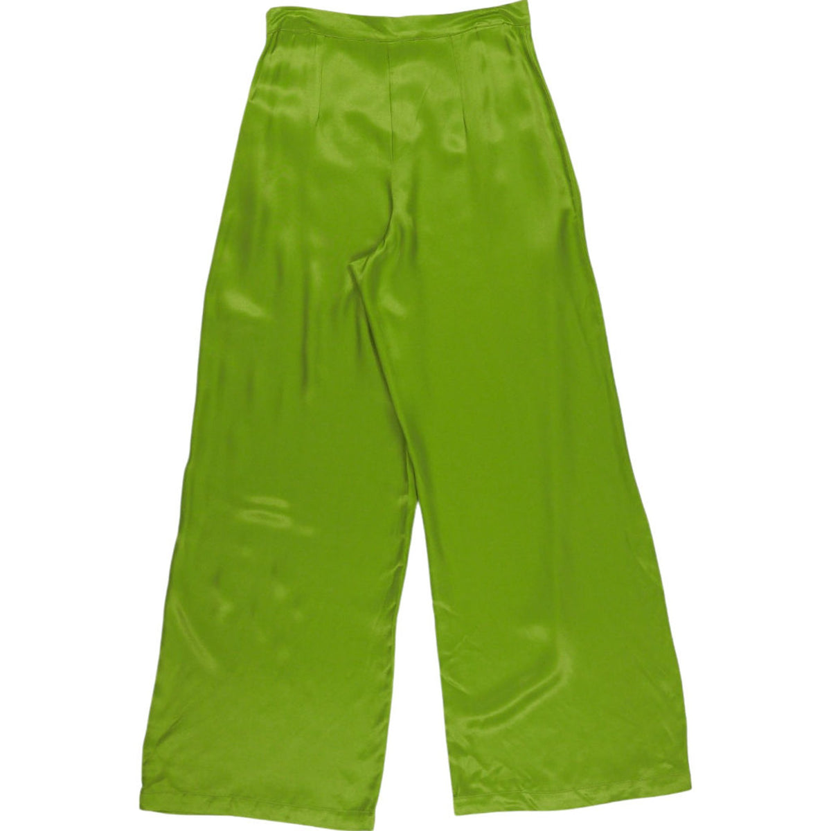 OMNES Green Satin Trousers