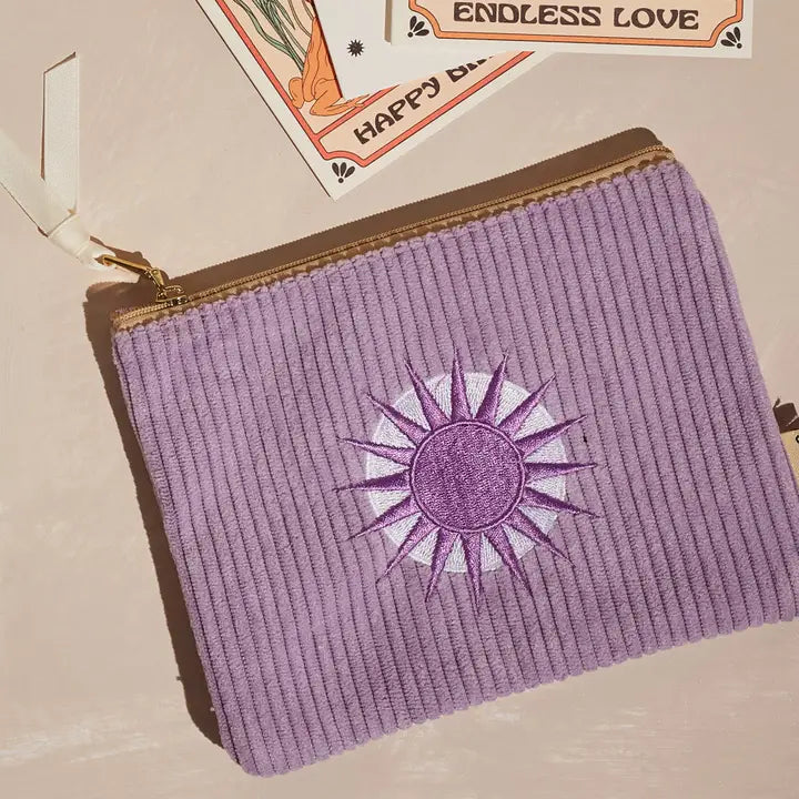 Soft Corduroy Mini Pouch