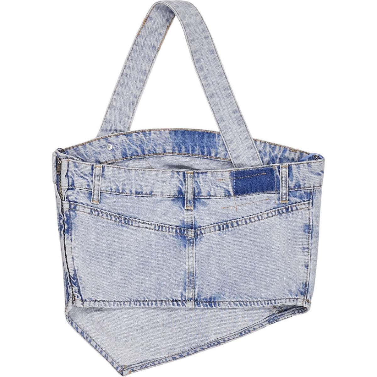 Pull & Bear Light Blue Denim Top