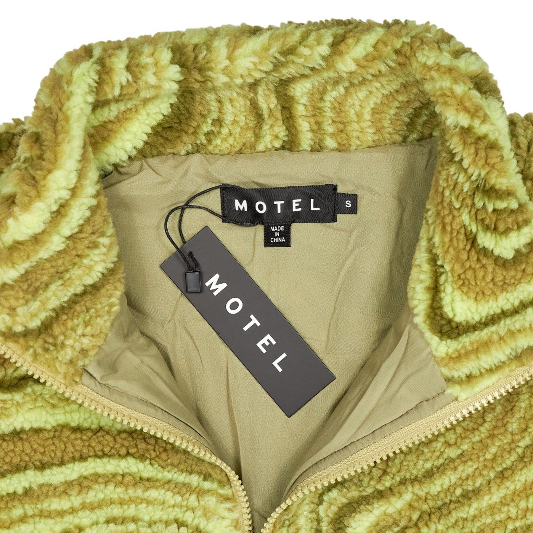 Motel Green Ripple Nereo Jacket