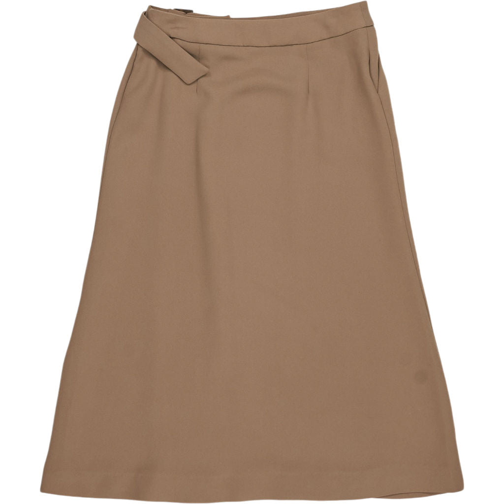 Baukjen Beige Pleated Skirt