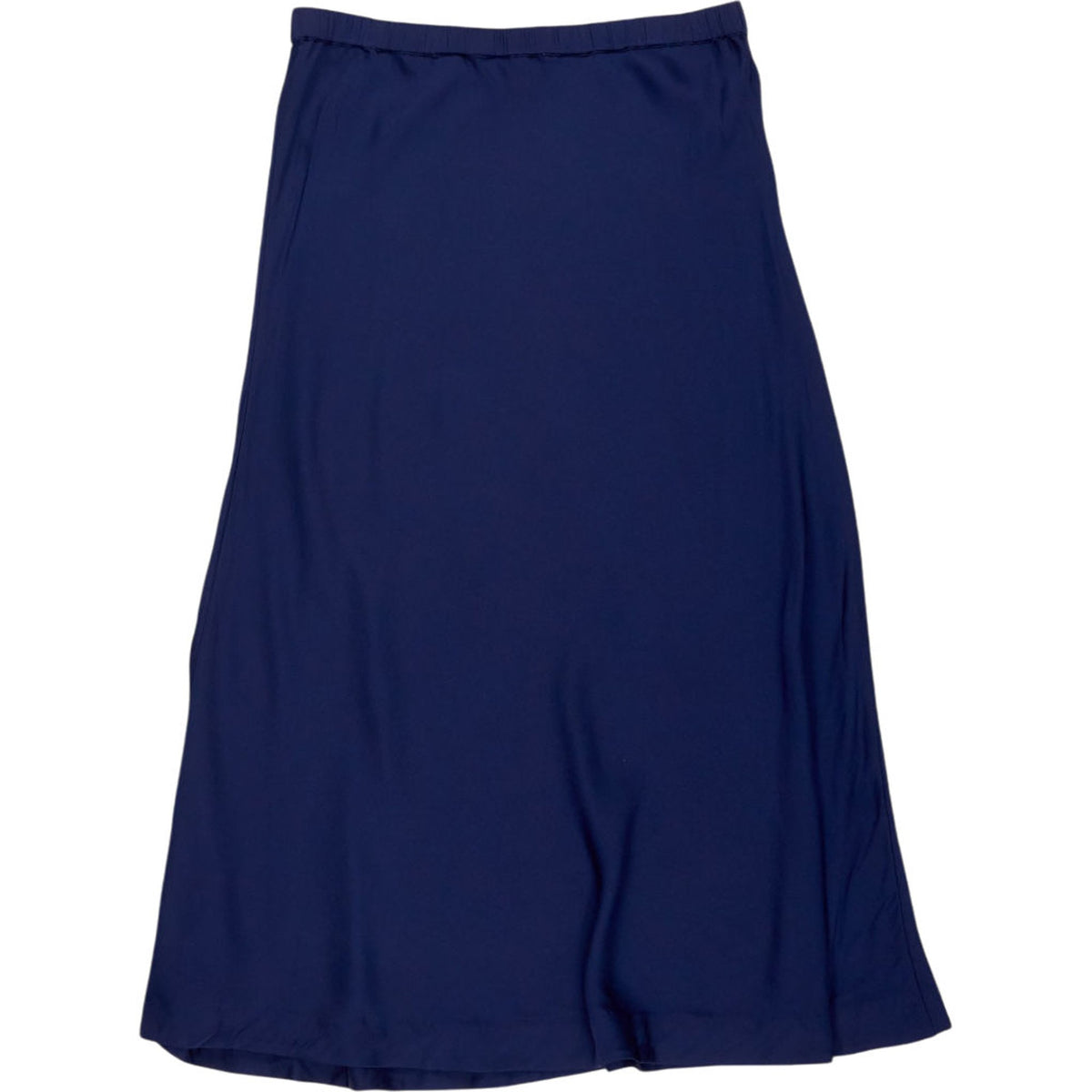 NRBY Blue Viscose Midi Skirt
