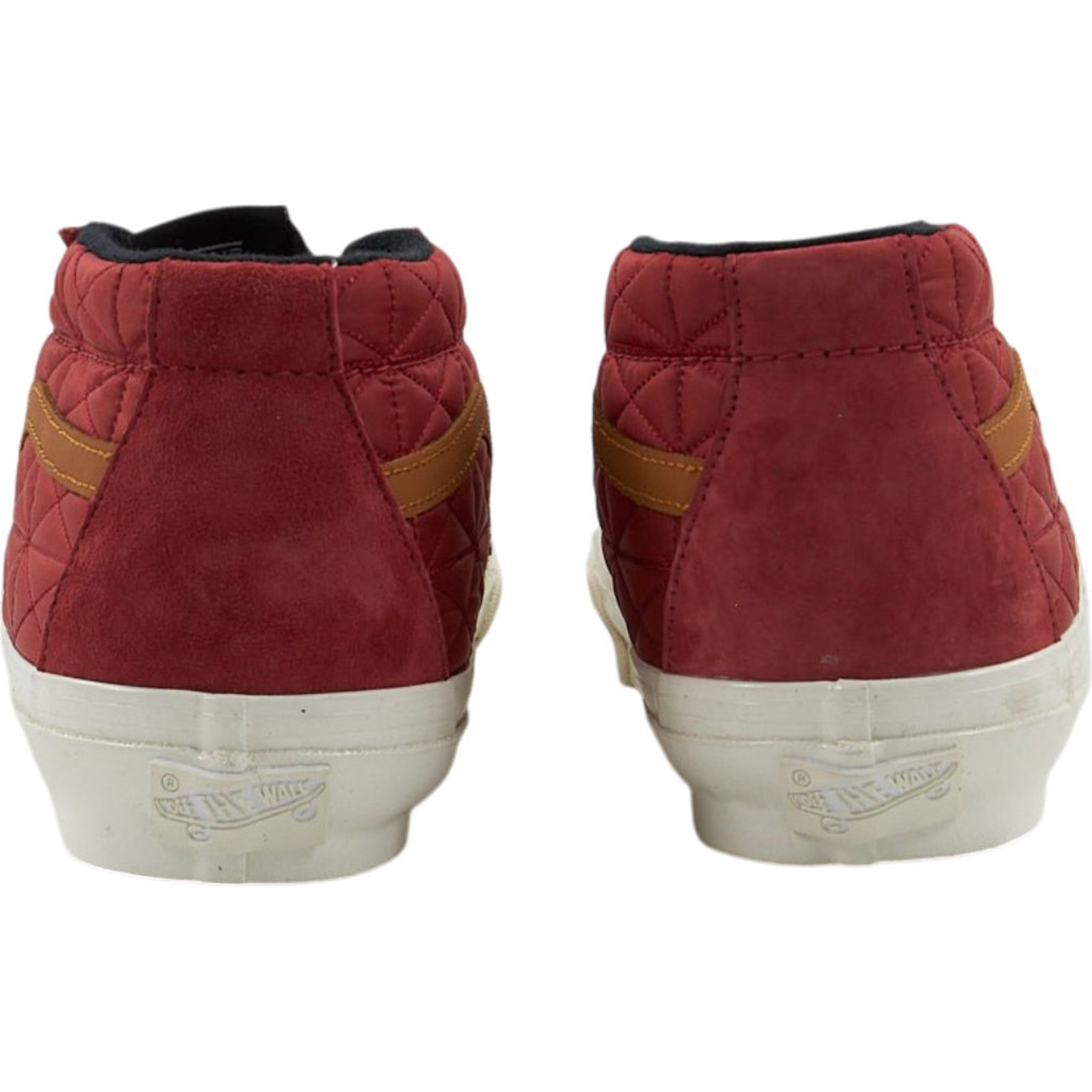 Vans Red Suede Trainers