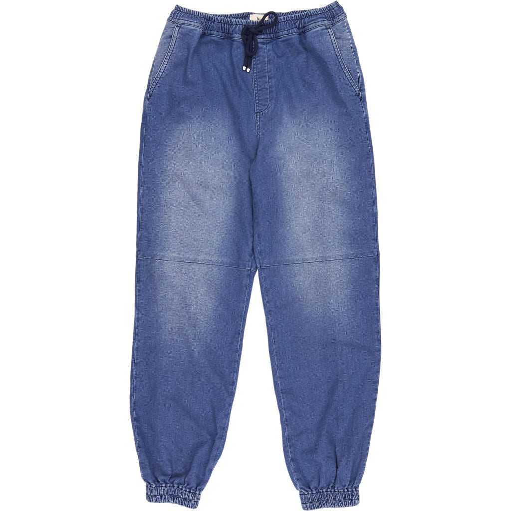 Hush Blue Denim Joggers