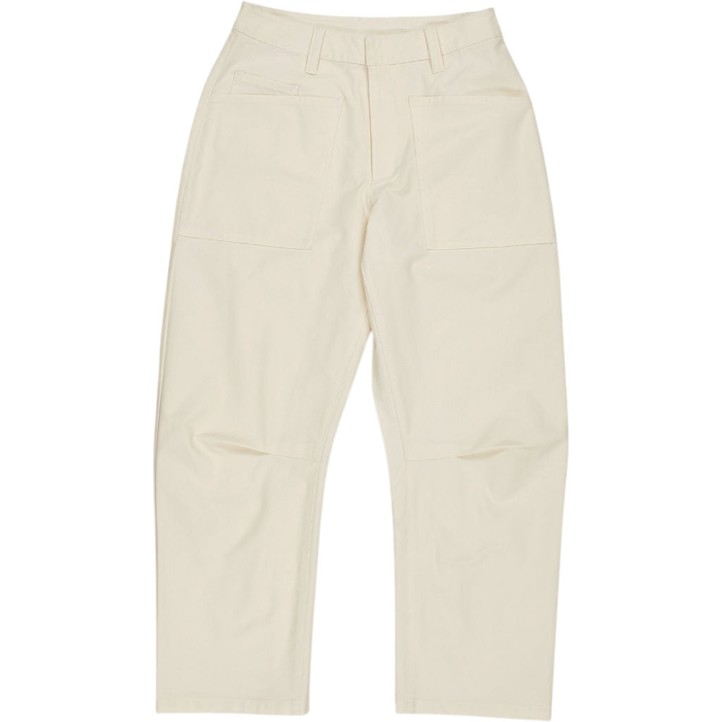 Hush Cream Barrel Leg Trousers