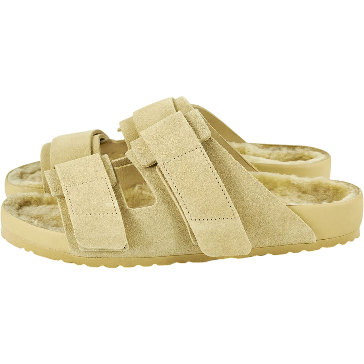 Birkenstock x Tekla Straw Suede Uji Sandals