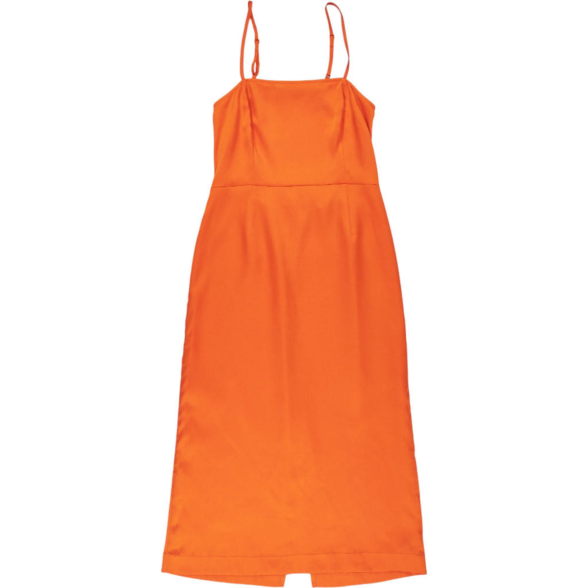 OMNES Orange Strappy Dress