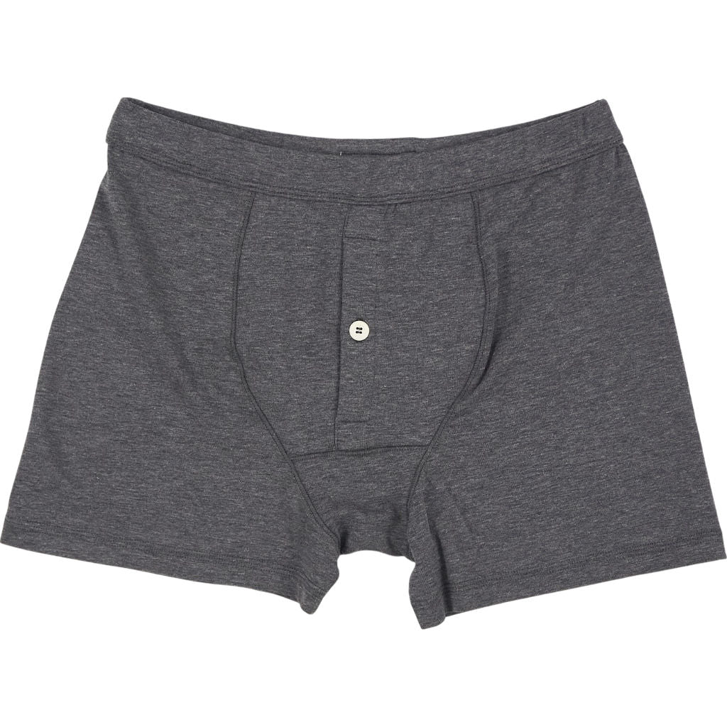 Hamilton + Hare Grey Jersey Boxer Shorts (1 PACK)