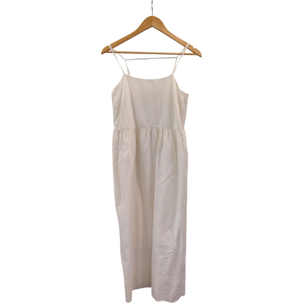 Hush White Broderie Maxi Dress