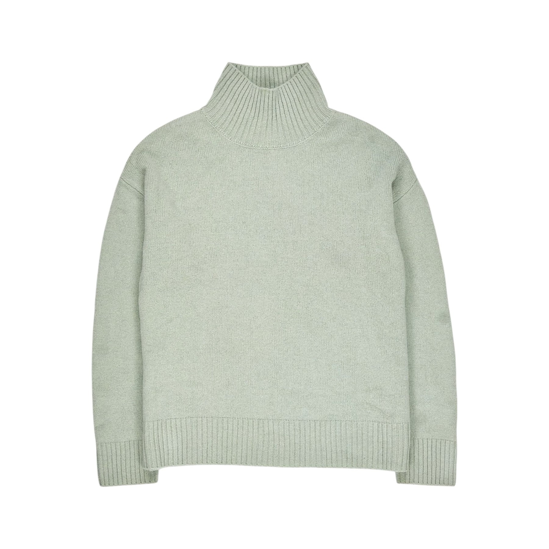 OMNES Mint Green Turtleneck Jumper