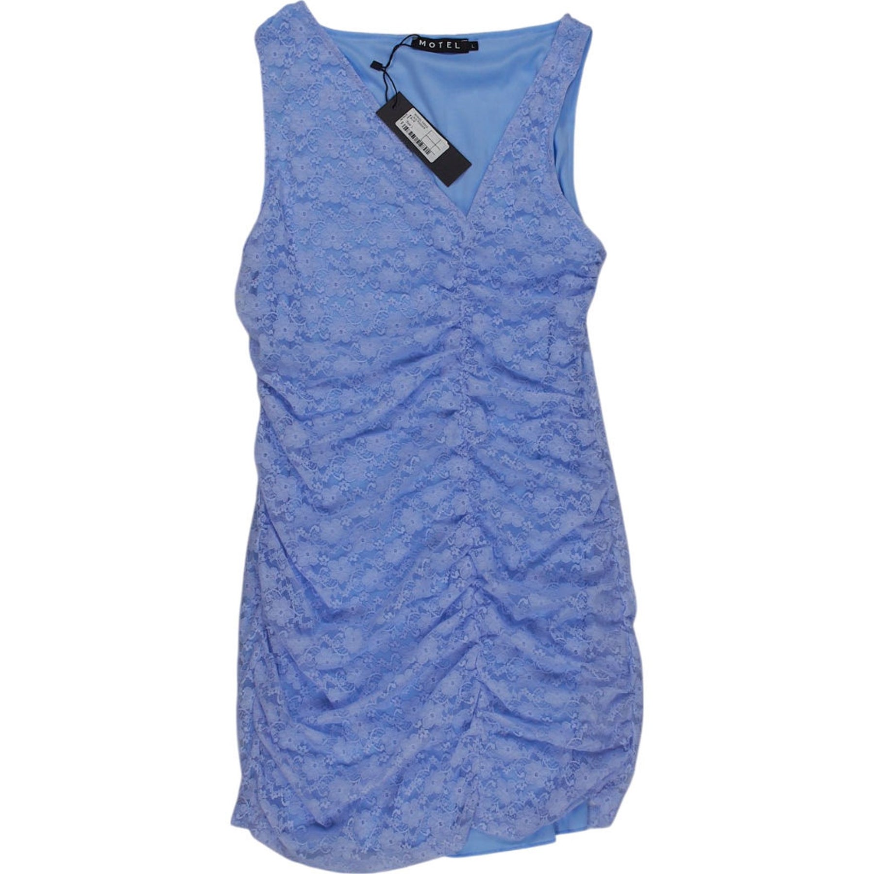 Motel Blue Lace Dress