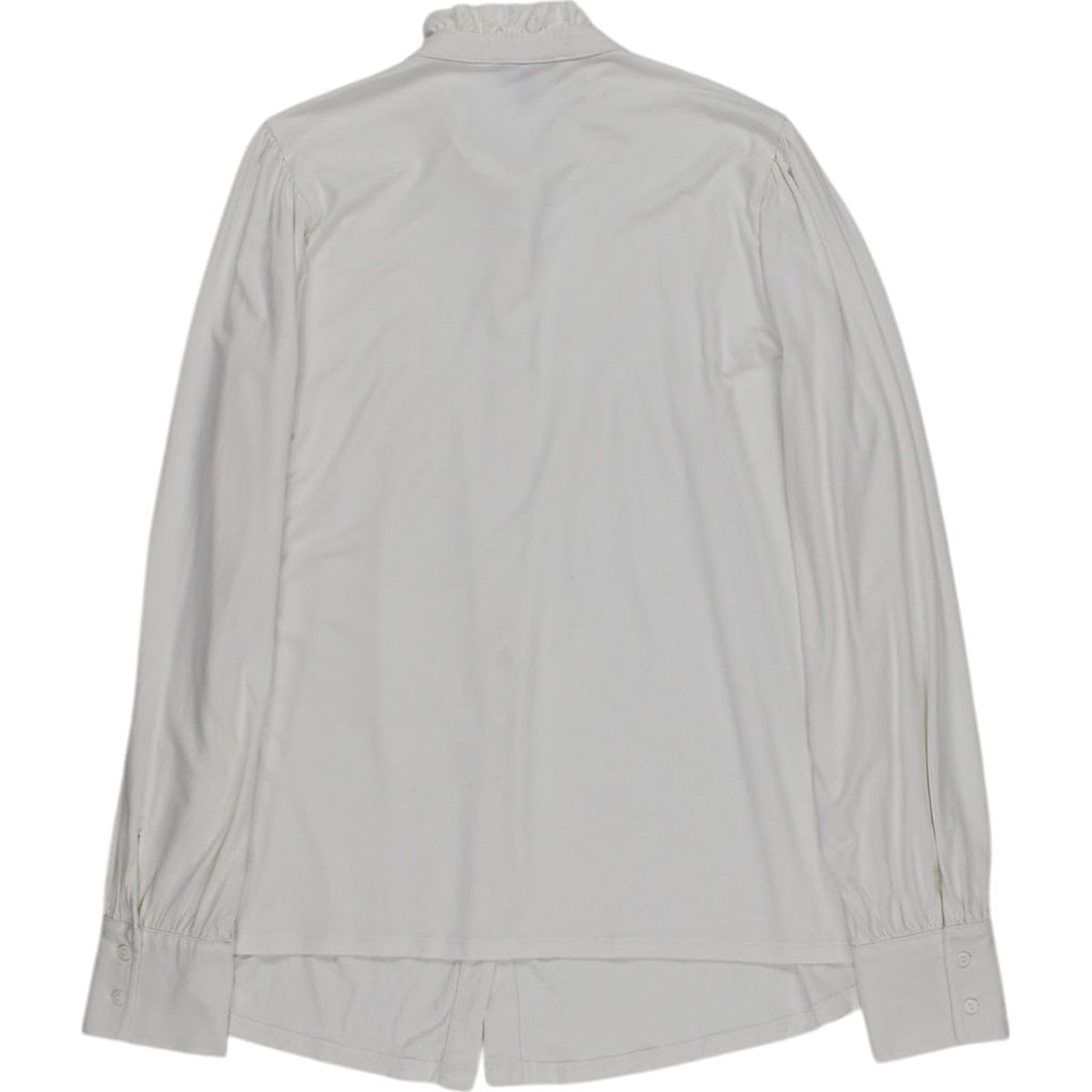 Isabella Oliver White Ruffle Collar Blouse