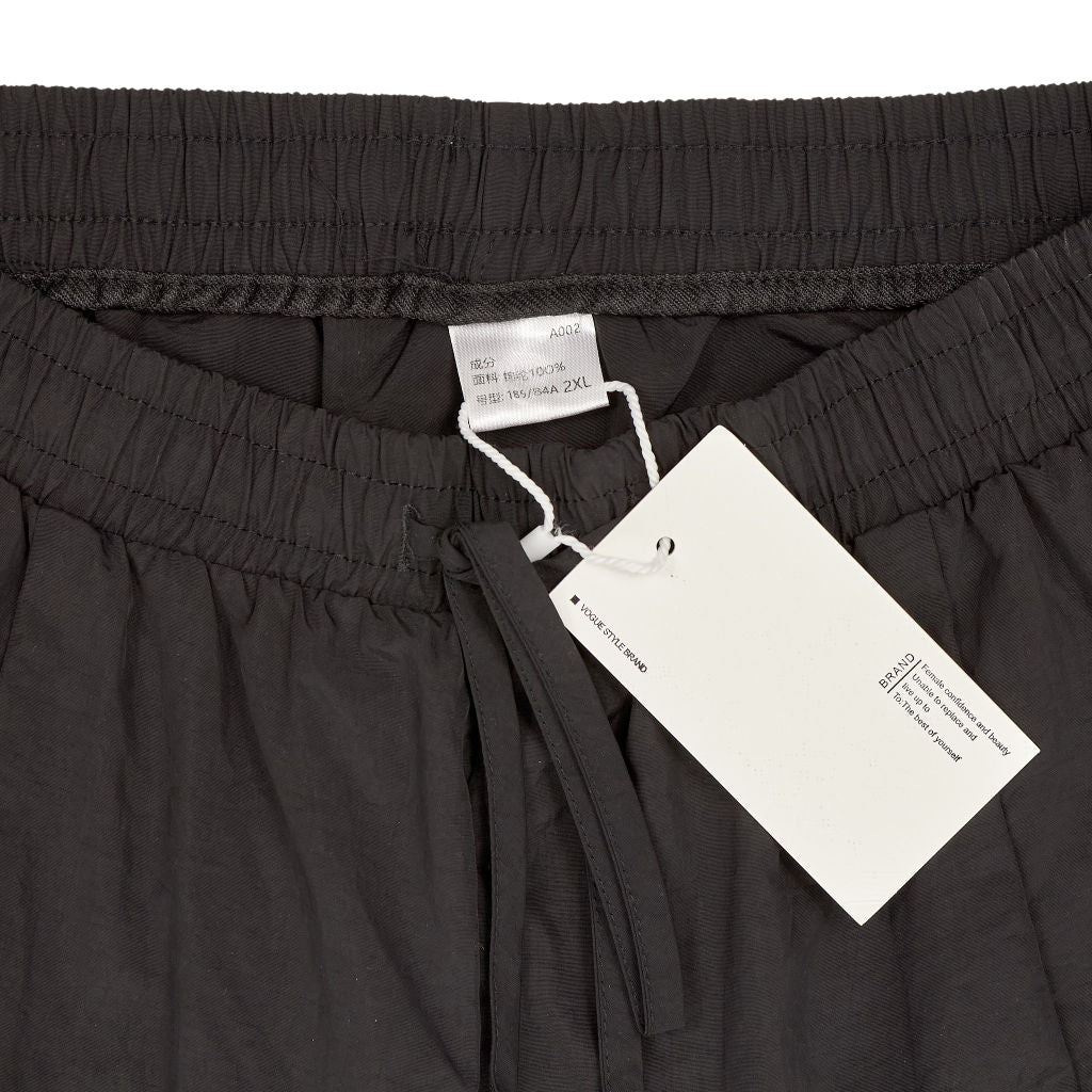 Vogue Style Black Cargo Pants