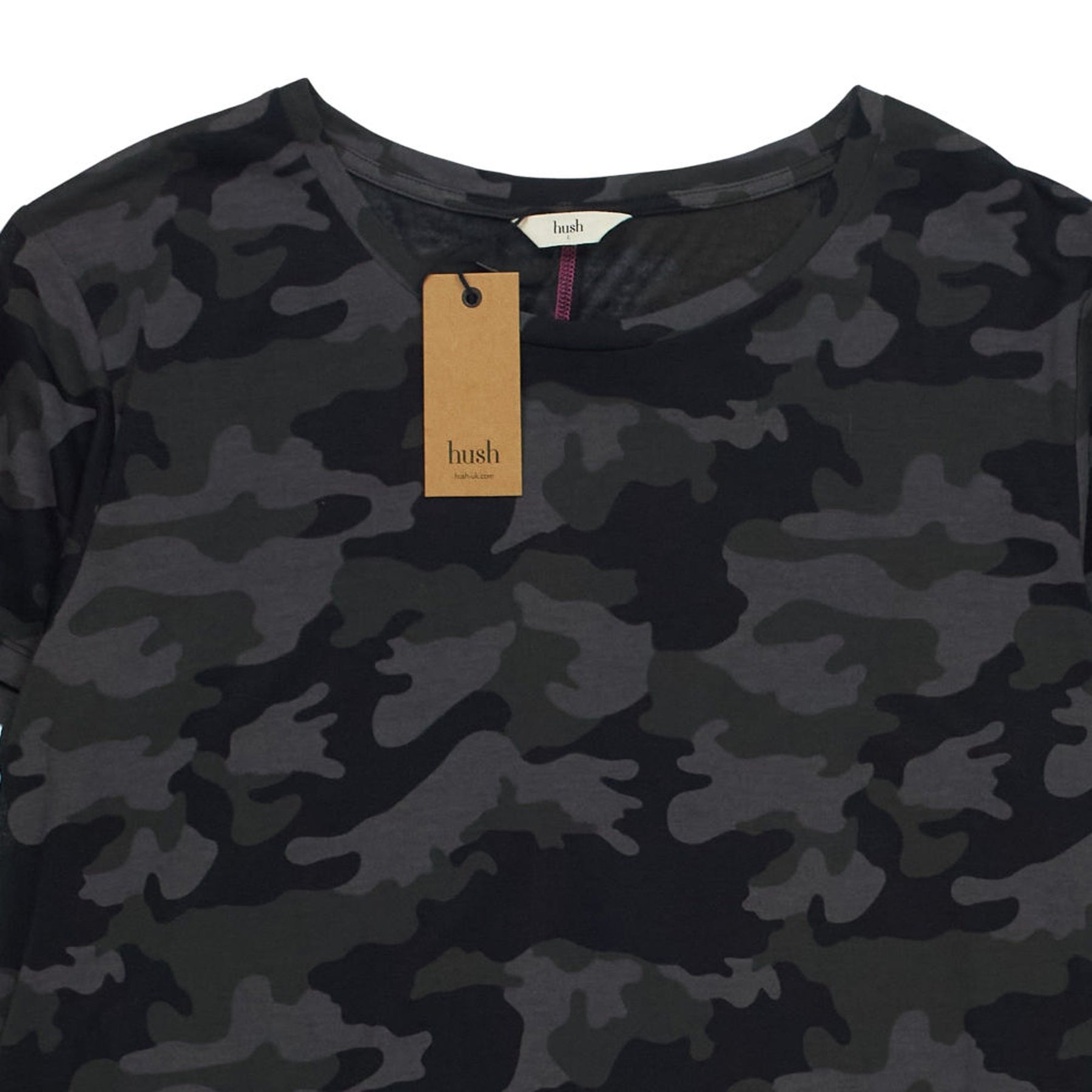 Hush Camo Burnout Relaxed Tee