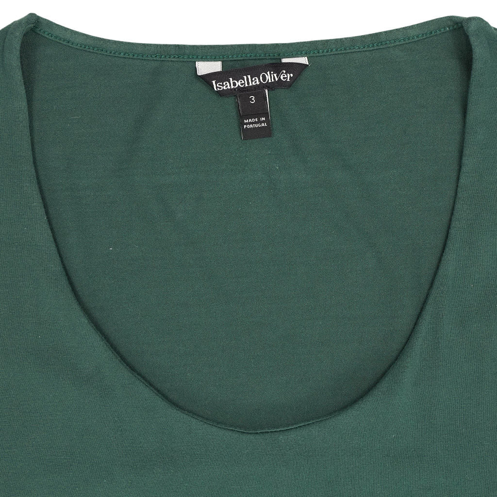 Isabella Oliver Green Maternity Top