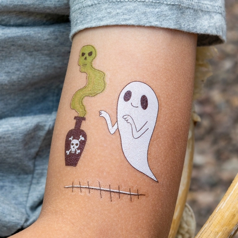 ' Scary' Temporary Tattoos