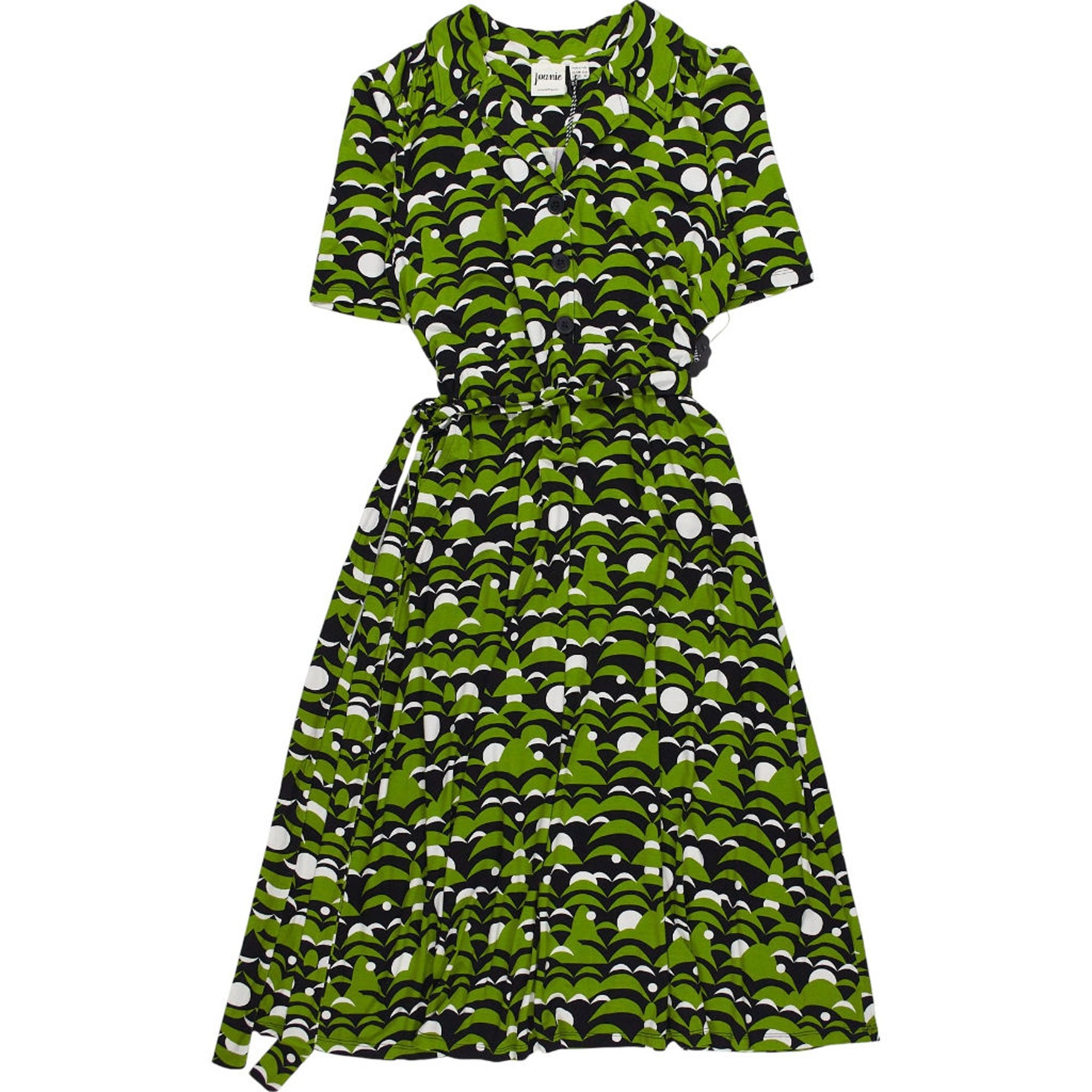 Joanie Green Tilly Geo Dress