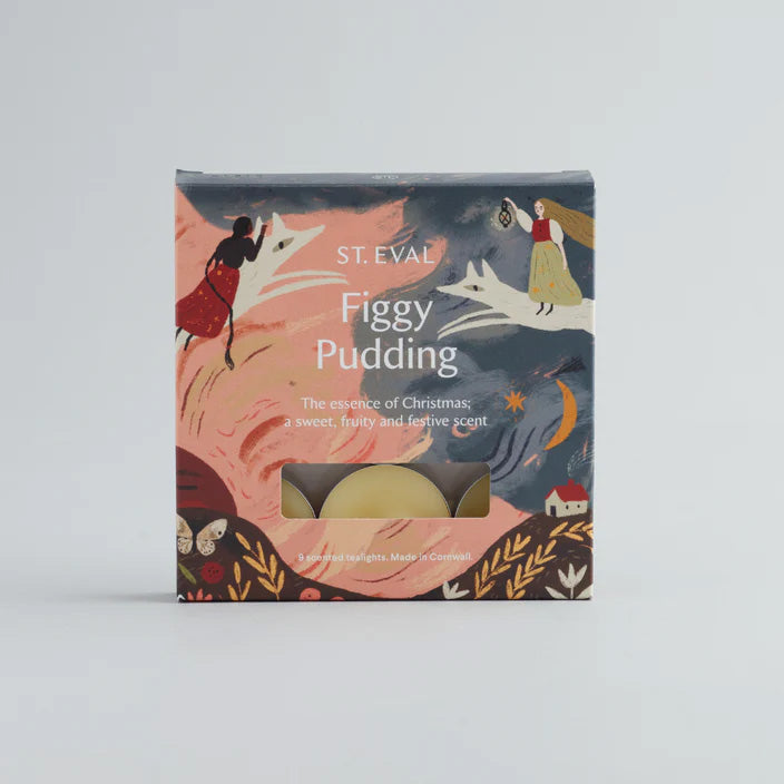 Scented Christmas Tealights - Figgy Pudding