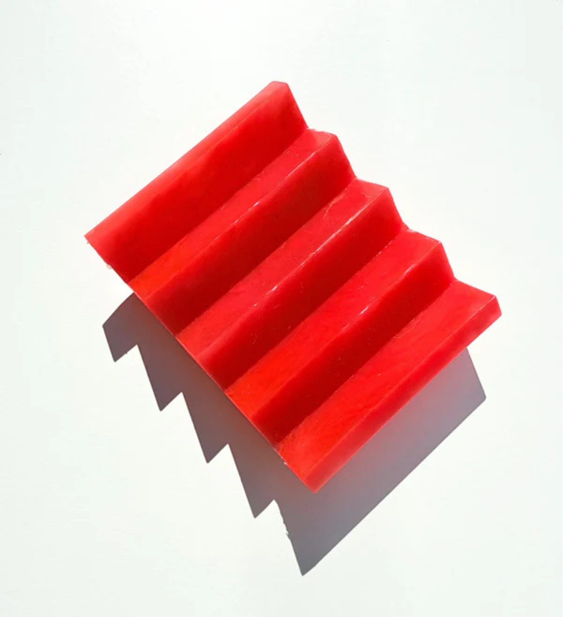 Recycled Plastic Zig-Zag Soap Dish - Bauhaus Collection