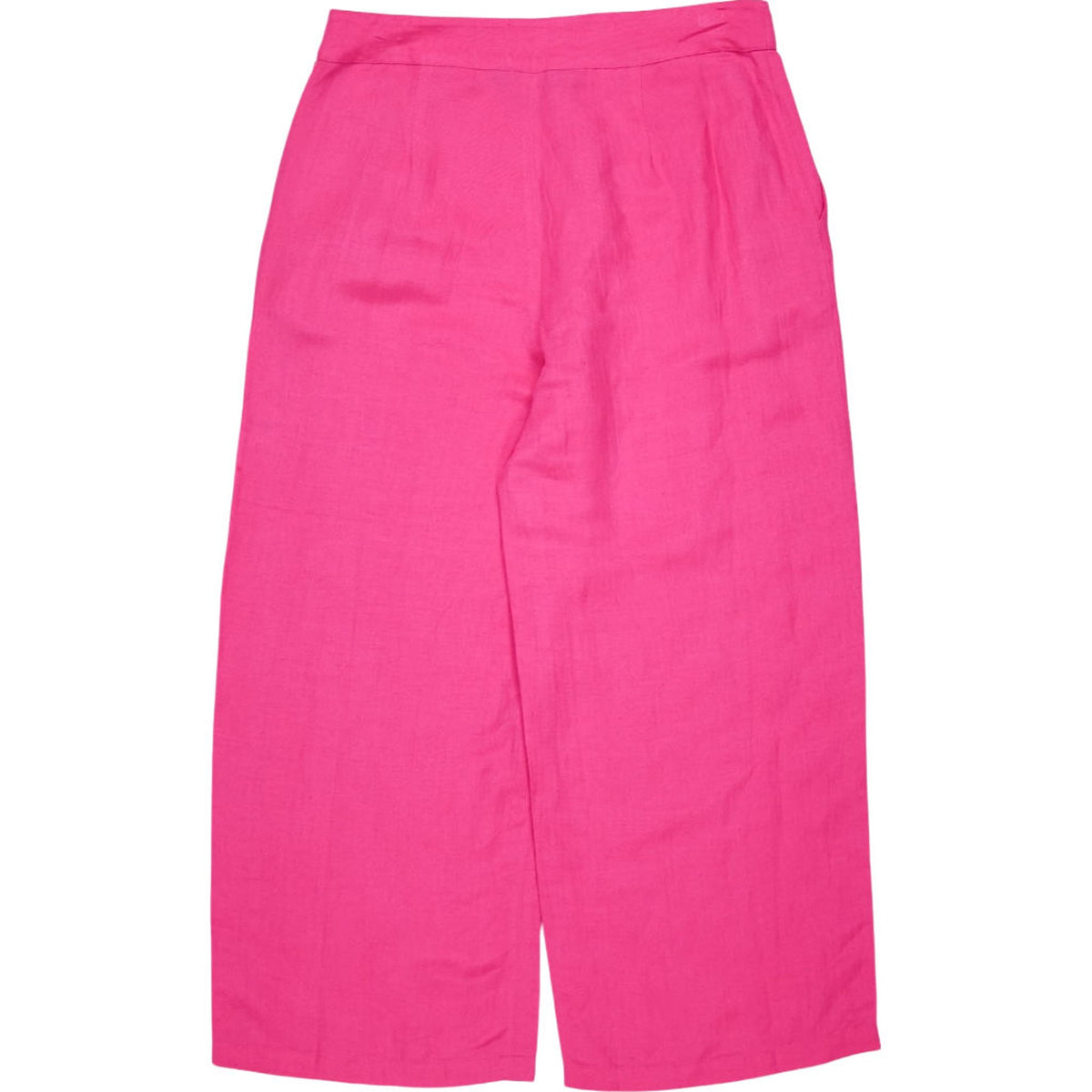 Sosandar Pink Linen Blend Culottes