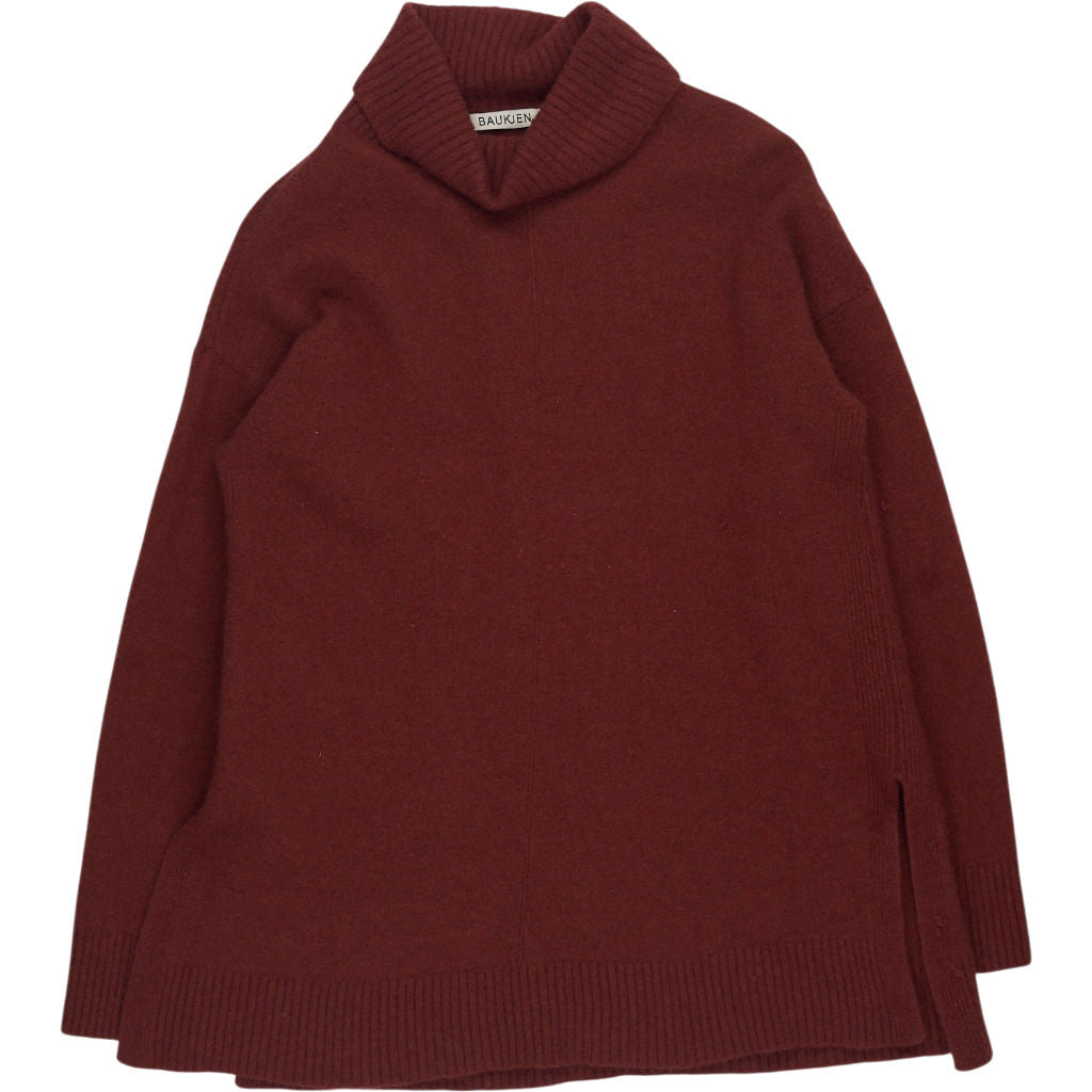 Baukjen Red Wool Jumper