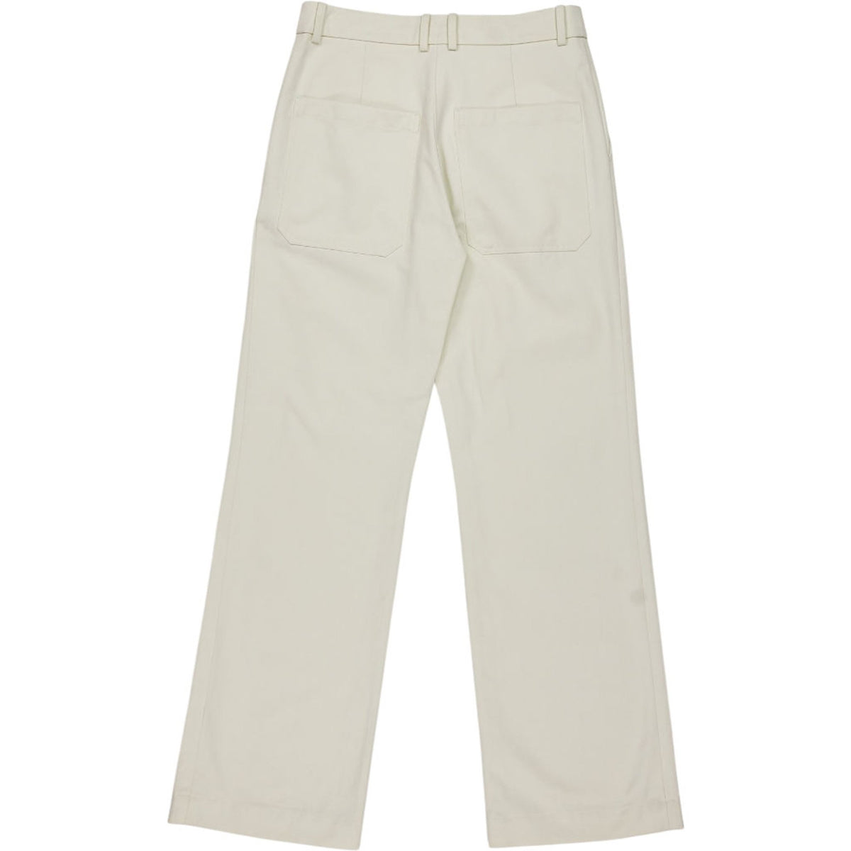 Studio Nicholson Cream Corbu High-Waist Trousers