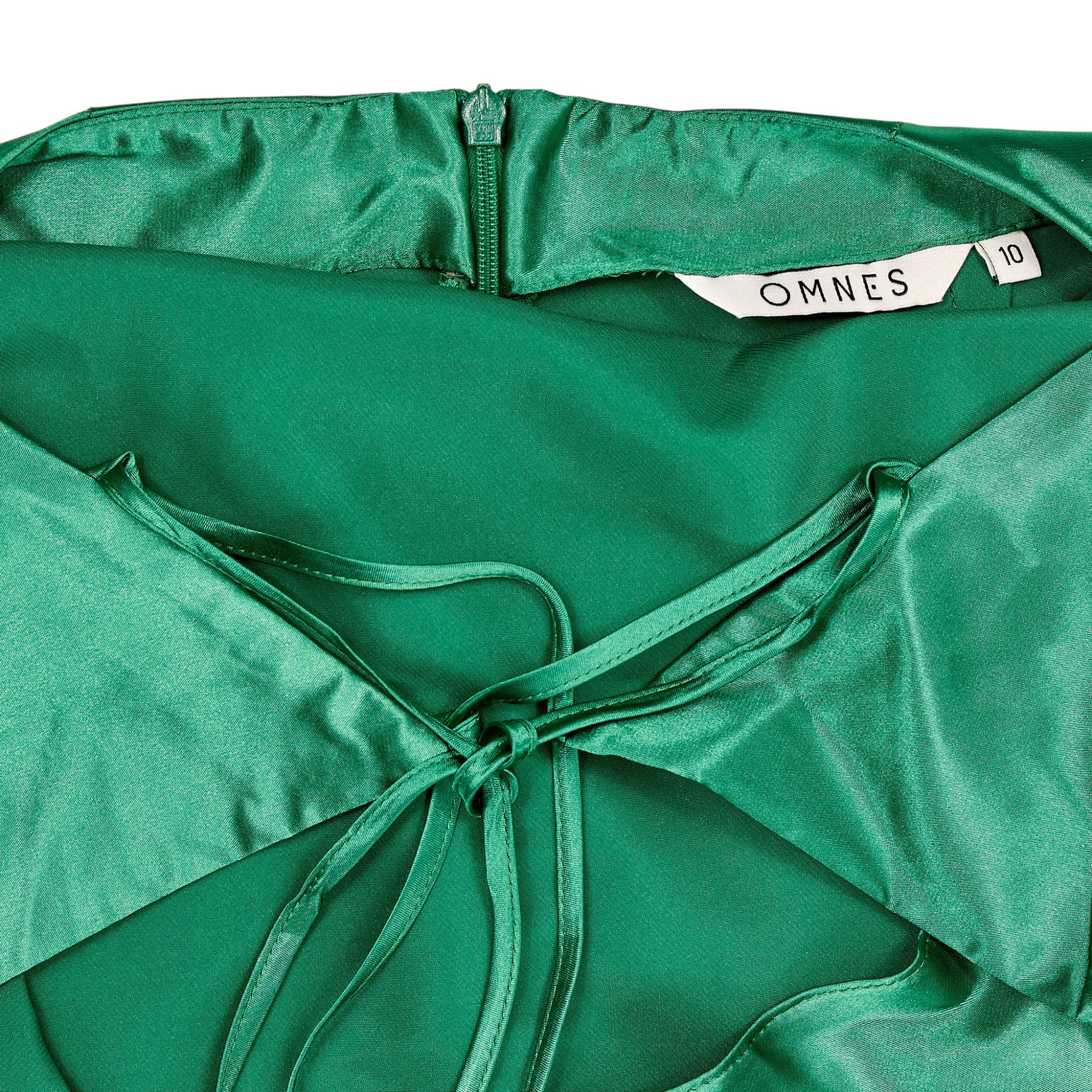 OMNES Green Strappy Dress