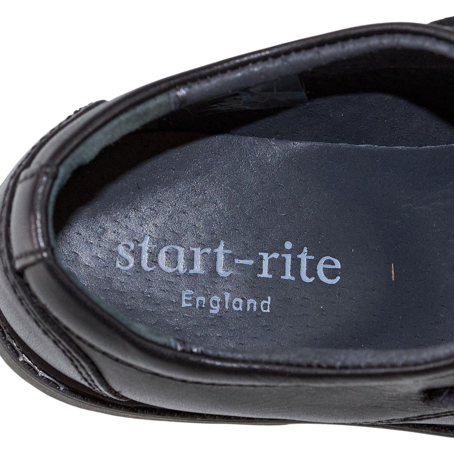 Start-rite Black Leather Will Shoes