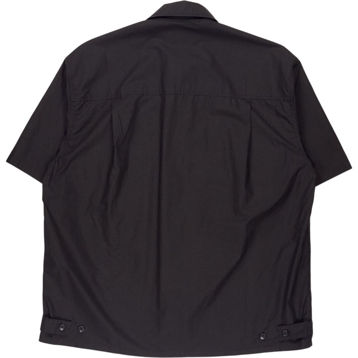 Frizmworks Black Cotton Trucker Half Shirt