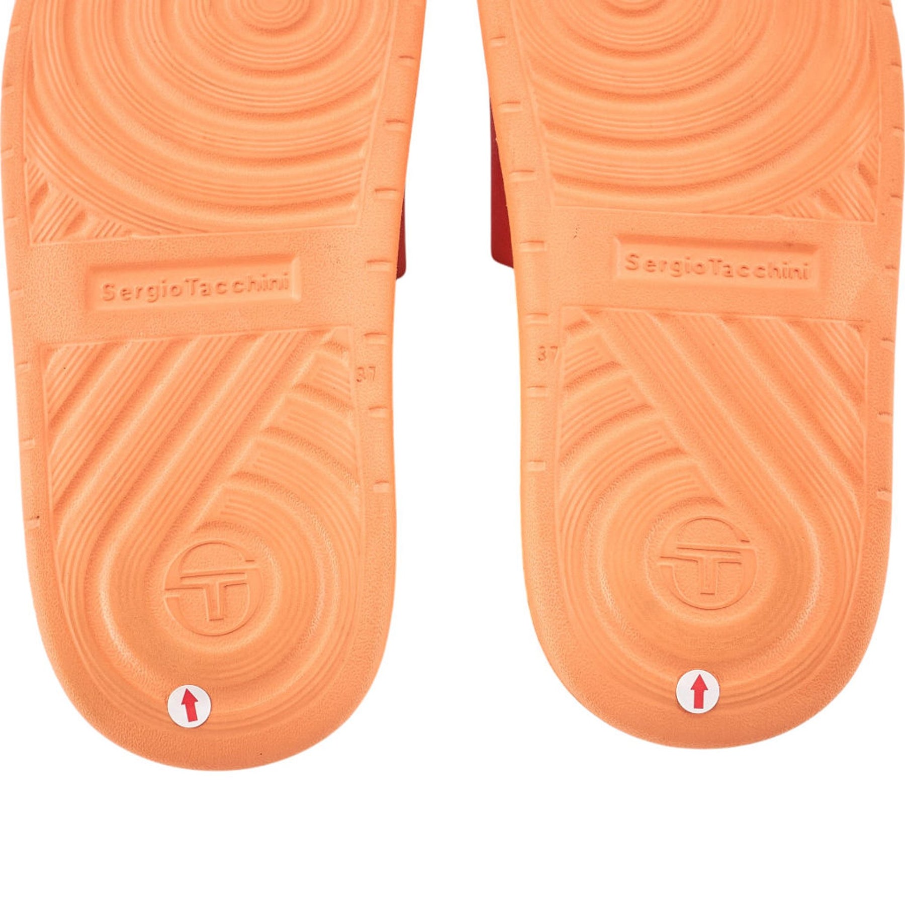 Sergio Tacchini Orange Cup Slide Sandals