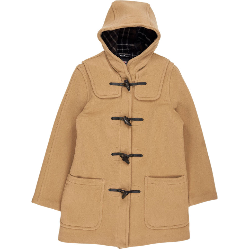 Gloverall Camel Wool Duffle Coat
