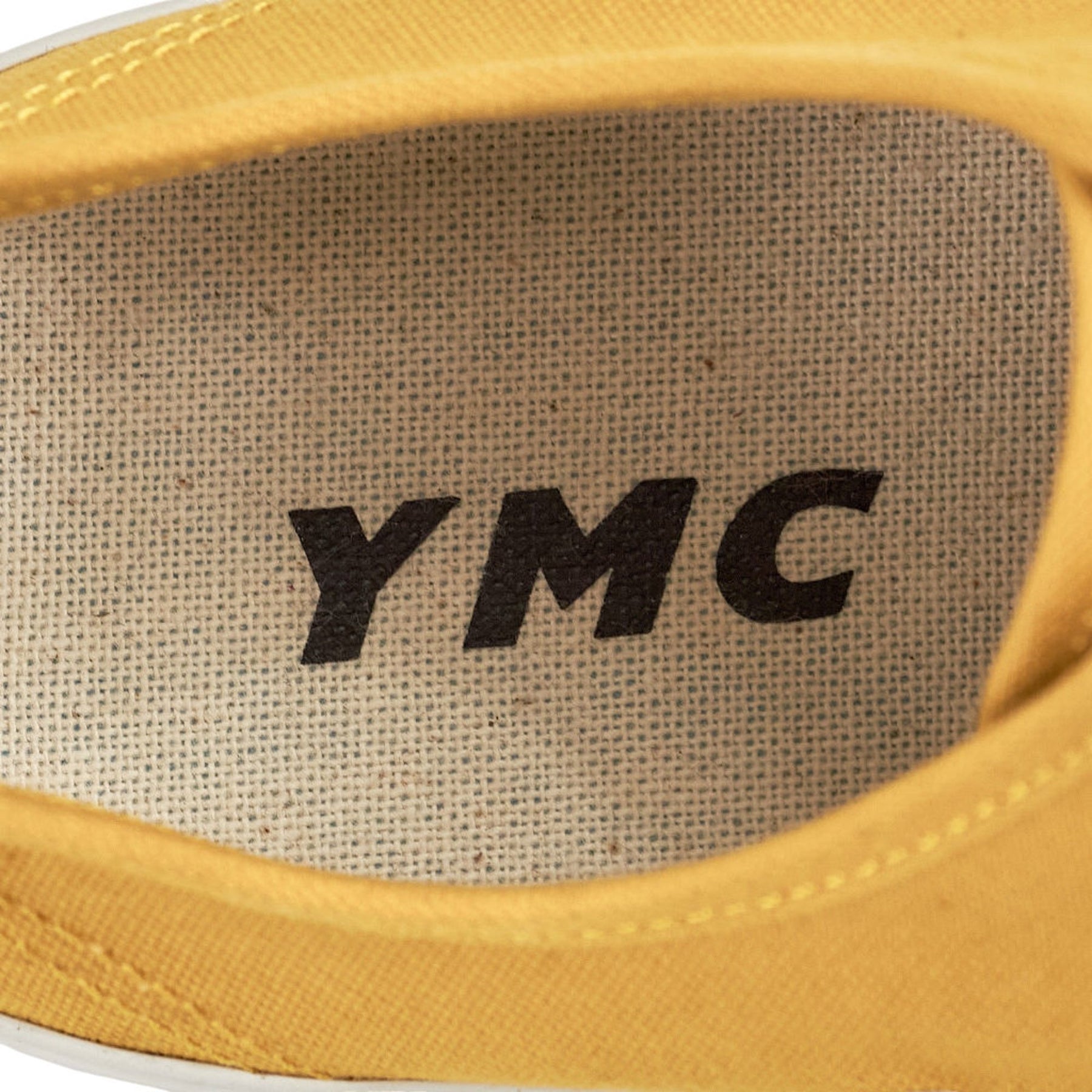 YMC Yellow Canvas Trainers