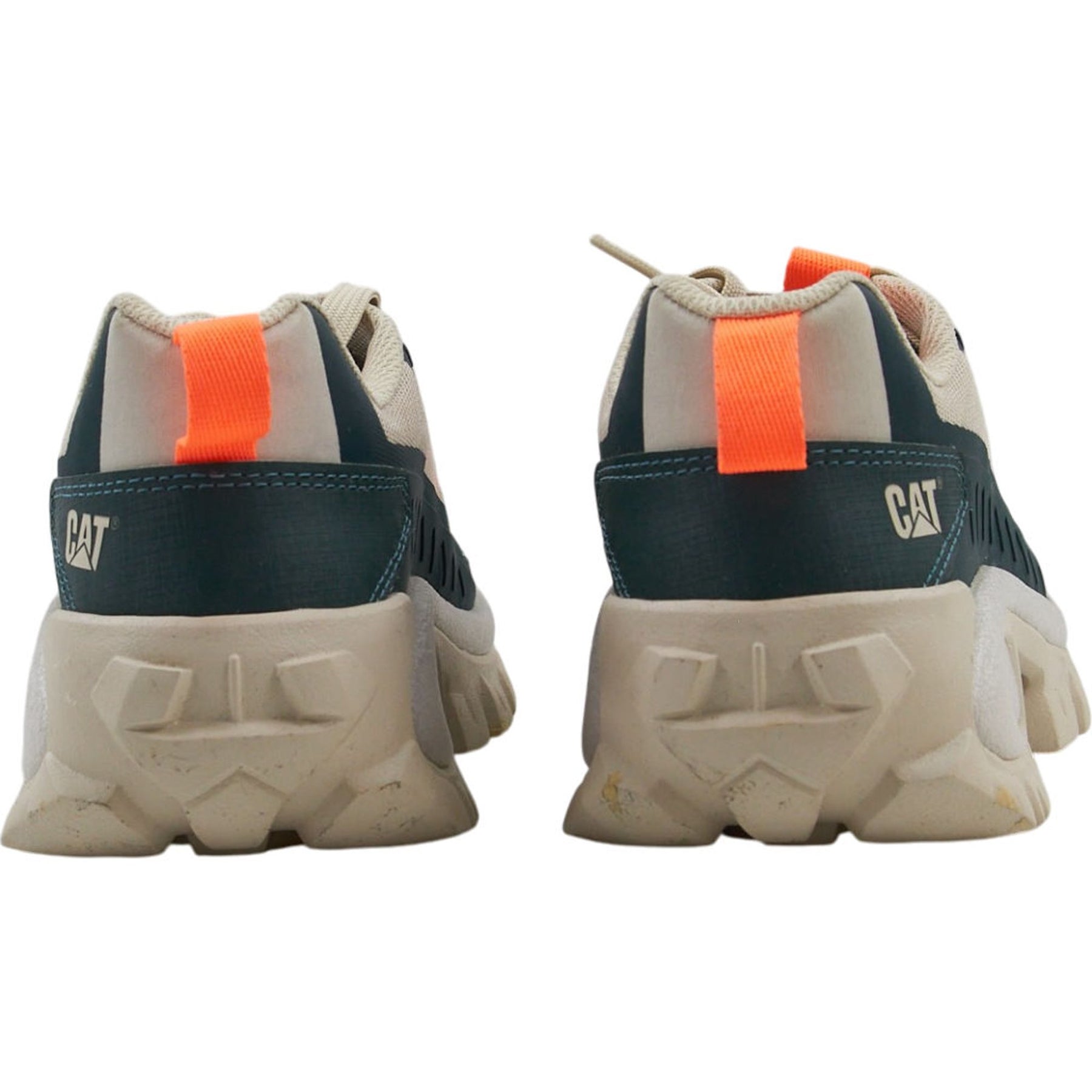 CAT Beige Green Trainers