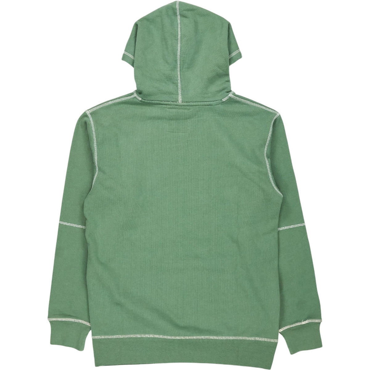 Market Green Cotton Hoodie