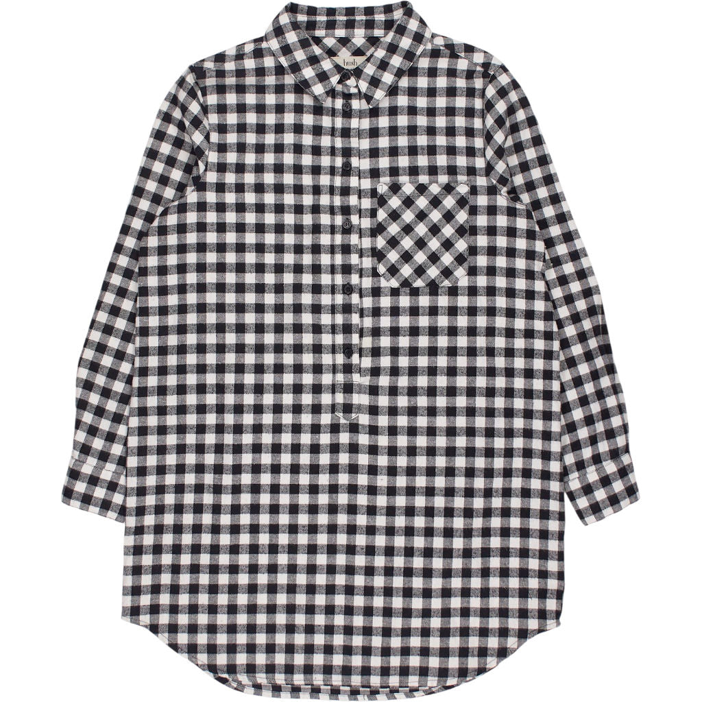 Hush Black Check Shirt